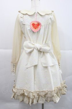 画像2: BABY,THE STARS SHINE BRIGHT / Creamyスカラップワンピース  アイボリー I-25-12-18-056-BA-OP-SA-ZI