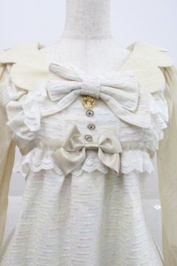 画像3: BABY,THE STARS SHINE BRIGHT / Creamyスカラップワンピース  アイボリー I-25-12-18-056-BA-OP-SA-ZI