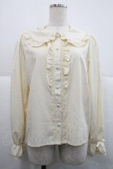 m petit by misako / AM マルエリフリルブラウス M アイボリー I-25-12-18-008-LO-BL-SA-ZI