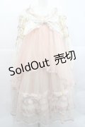 BABY,THE STARS SHINE BRIGHT / Ver Placidum Mille fleurワンピースドレス  ピンク I-25-12-18-059-BA-OP-SA-ZI