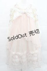 BABY,THE STARS SHINE BRIGHT / Ver Placidum Mille fleurワンピースドレス  ピンク I-25-12-18-059-BA-OP-SA-ZI