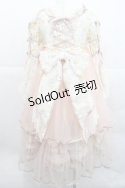 画像2: BABY,THE STARS SHINE BRIGHT / Ver Placidum Mille fleurワンピースドレス  ピンク I-25-12-18-059-BA-OP-SA-ZI