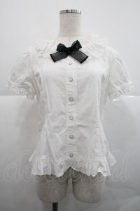 Angelic Pretty / おませなレディブラウス  ホワイト I-25-12-18-010-AP-BL-SA-ZI