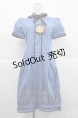 ALICE and the PIRATES / てまねき影絵のアリスサロペット  エーゲブルー I-25-12-18-062-PA-OP-SA-ZI