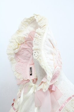 画像3: Mademoiselle Pearl（海外ロリータブランド） / 2段フリルキャミビスチェ&グラデスカートセット  ピンクベージュ I-25-12-18-072-LO-TO-SA-ZI