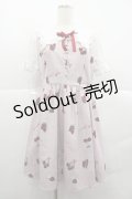 Ank Rouge / いちご柄ワンピース  ピンクＸ白 I-25-12-18-074-CA-OP-SA-ZI