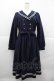 画像1: axes femme POETIQUE / セーラーガウンワンピース  ネイビー I-25-12-18-082-AX-TO-SA-ZI (1)