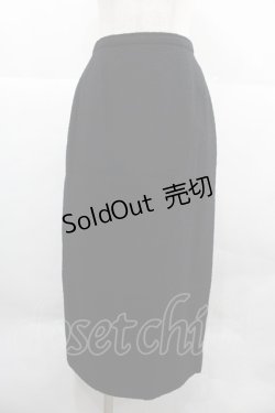 画像4: INGEBORG / クロスチェーン付ノーカラージャケット&スカートセットアップ  ブラック I-25-12-18-089-LO-JA-SA-ZI