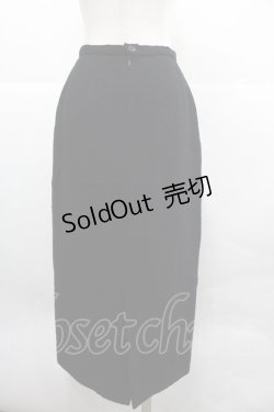 画像5: INGEBORG / クロスチェーン付ノーカラージャケット&スカートセットアップ  ブラック I-25-12-18-089-LO-JA-SA-ZI