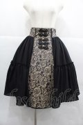 axes femme kawaii / メイリンスカート M 黒 I-25-12-18-090-AX-SK-SA-ZI