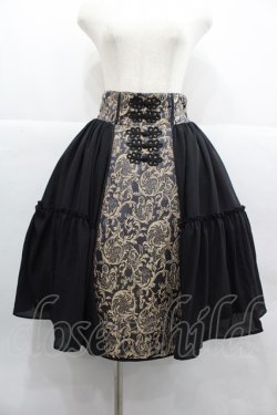 画像1: axes femme kawaii / メイリンスカート M 黒 I-25-12-18-090-AX-SK-SA-ZI