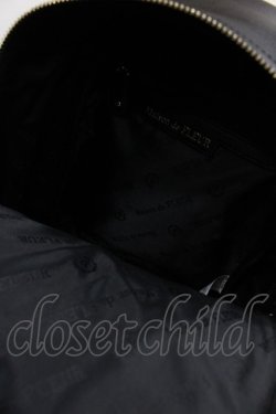 画像3: Maison de FLEUR / スタッズリュック  黒Ｘゴールド I-25-12-18-097-LO-BG-SA-ZI
