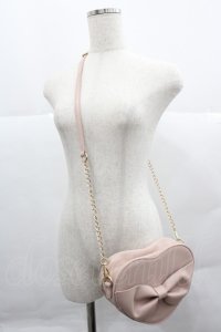 m petit by misako / ハートポシェット  ピンク I-25-12-18-100-LO-BG-SA-ZI