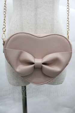 画像2: m petit by misako / ハートポシェット  ピンク I-25-12-18-100-LO-BG-SA-ZI