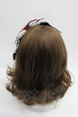 画像3: ALICE and the PIRATES / Annabelleリボンカチューシャ  ボルドー×オフシロ I-25-12-18-102-PA-AC-SA-ZI