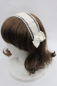 m petit by misako / AM*NIヘッドドレスA  アイボリー I-25-12-18-103-LO-AC-SA-ZI