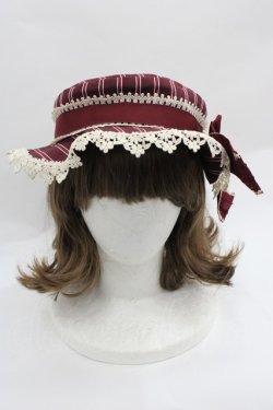 画像2: BABY,THE STARS SHINE BRIGHT / Coppeliaハット  ボルドー I-25-12-18-107-BA-AC-SA-ZI