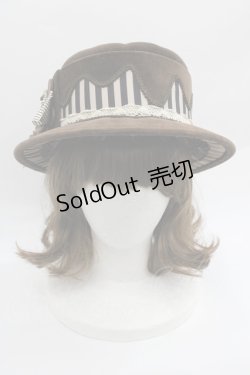 画像2: Hoshibako Works / パティシエの休日 ショコラティエパン帽子ハット&クリップセット  ブラウン I-25-12-18-108-LO-AC-SA-ZI