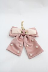 m petit by misako / NINA’sコラボバッグチャーム  ピンク I-25-12-18-110-LO-ZA-SA-ZI