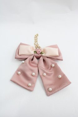 画像1: m petit by misako / NINA’sコラボバッグチャーム  ピンク I-25-12-18-110-LO-ZA-SA-ZI