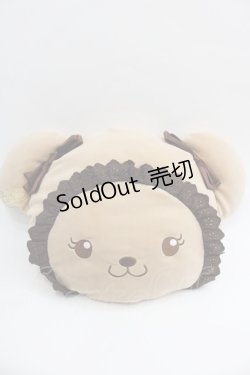 画像1: BABY,THE STARS SHINE BRIGHT / くまくみゃちゃんのLove Love Valentineクッション  ブラウン I-25-12-18-112-BA-AC-SA-ZI