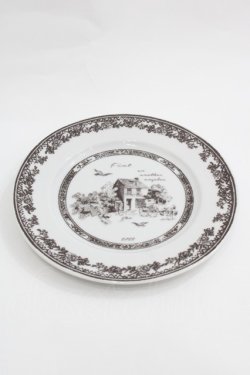 画像1: Fi.n.t / ノベルティプレート  ホワイト I-25-12-18-115-CA-ZA-SA-ZI