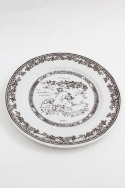 画像1: Fi.n.t / ノベルティプレート  ホワイト I-25-12-18-116-CA-ZA-SA-ZI