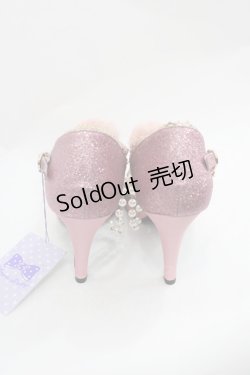 画像2: Angelic Pretty / Fantasticグリッターシューズ M ピンク I-25-12-18-122-AP-SH-SA-ZI