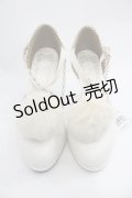 Angelic Pretty / Fantasticグリッターシューズ M 白 I-25-12-18-123-AP-SH-SA-ZI