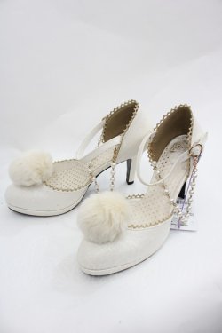 画像3: Angelic Pretty / Fantasticグリッターシューズ M 白 I-25-12-18-123-AP-SH-SA-ZI