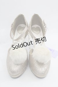 Angelic Pretty / Fantasticグリッターシューズ M ゴールド I-25-12-18-124-AP-SH-SA-ZI