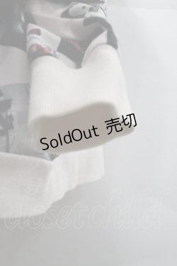 画像4: Honey Cinnamon / 写真風総柄パーカー  ピンクＸ黒 I-25-12-18-018-LO-TO-SA-ZI