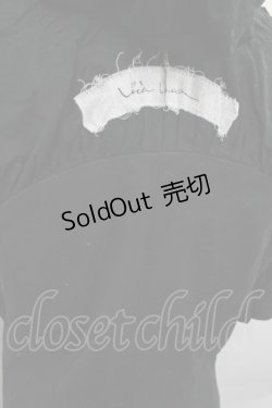 画像3: alice auaa / バルーンフリルくるみボタンブラウス 3 黒 I-25-12-18-025-AA-BL-SA-ZI