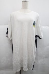 MILKBOY / DARK WEB TEE  白Ｘ黒 I-25-12-18-026-MB-TO-SA-ZI