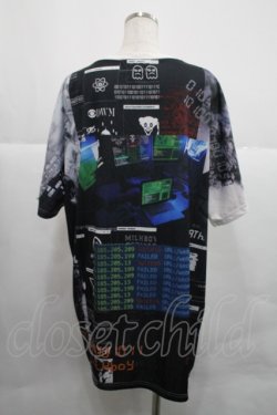画像2: MILKBOY / DARK WEB TEE  白Ｘ黒 I-25-12-18-026-MB-TO-SA-ZI
