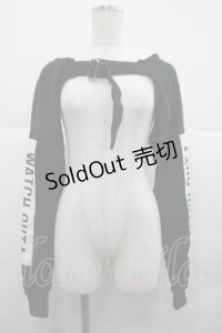 MILKBOY / BOYSスリーブ  黒Ｘ白 I-25-12-18-027-MB-TO-SA-ZI