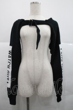 画像1: MILKBOY / BOYSスリーブ  黒Ｘ白 I-25-12-18-027-MB-TO-SA-ZI