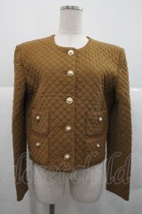 INGEBORG / キルティングノーカーラージャケット  ブラウン I-25-12-18-031-LO-JA-SA-ZI