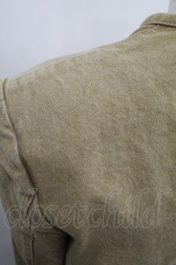 画像3: INGEBORG / ノーカラーチノジャケット  ベージュ I-25-12-18-032-LO-JA-SA-ZI