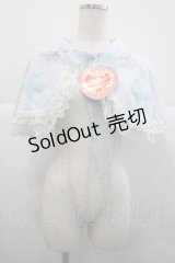 BABY,THE STARS SHINE BRIGHT / Easter Bunnyケープ  サックス I-25-12-18-034-BA-JA-SA-ZI