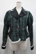 Eri Aino's collaboration / シャーロットの水曜日 ジャケット M グリーンチェック I-25-12-18-036-LO-JA-SA-ZI