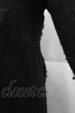 画像3: LIZ LISA / ビジューリボンミニ丈Aラインコート  黒 I-25-12-18-040-LO-CO-SA-ZI