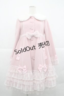 画像1: Angelic Pretty / Sweet Loveフリルコート  ピンク I-25-12-18-041-AP-CO-SA-ZI