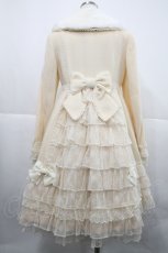 画像2: Angelic Pretty / Sweet Loveフリルコート  アイボリー I-25-12-18-042-AP-CO-SA-ZT0406I (2)