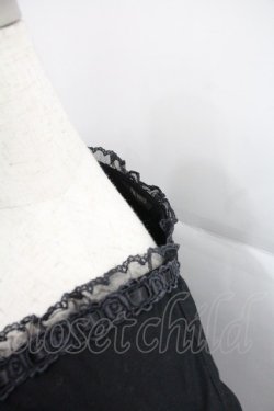 画像3: PINK HOUSE / ローズレース長袖ブラウス  黒 I-25-12-22-045-LO-BL-SA-ZI