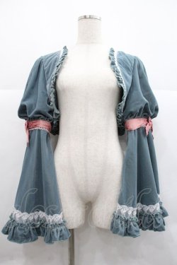 画像1: Hoshibako Works / 東方Project x HoshibakoWorks 古明地さとり ショート丈ボレロ M ブルー I-25-12-22-050-LO-TO-SA-ZI