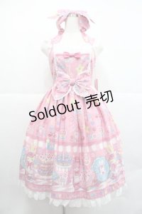 Angelic Pretty / Toy's Donut DinerジャンパースカートSet  ピンク I-25-12-22-052-AP-OP-SA-ZI