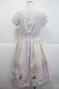 画像2: Secret Honey / エンドロール地図柄ワンピース(ラプンツェルver)  ラベンダー I-25-12-22-057-CA-OP-SA-ZI