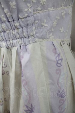 画像3: Secret Honey / エンドロール地図柄ワンピース(ラプンツェルver)  ラベンダー I-25-12-22-057-CA-OP-SA-ZI