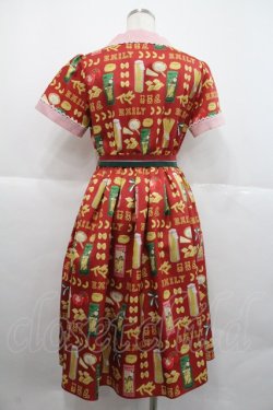 画像2: Emily Temple cute / PASTA!!ワンピース  赤 I-25-12-22-059-ET-OP-SA-ZI